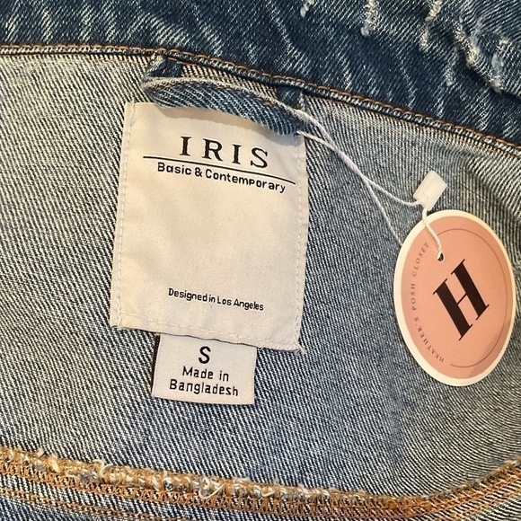 IRIS basic & contemporary denim jacket - Picture 11 of 11